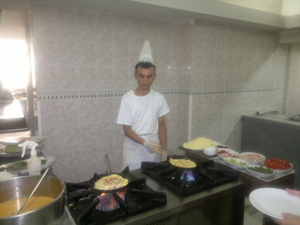 Omelette zum Frühstück Club Sidelya Hotel