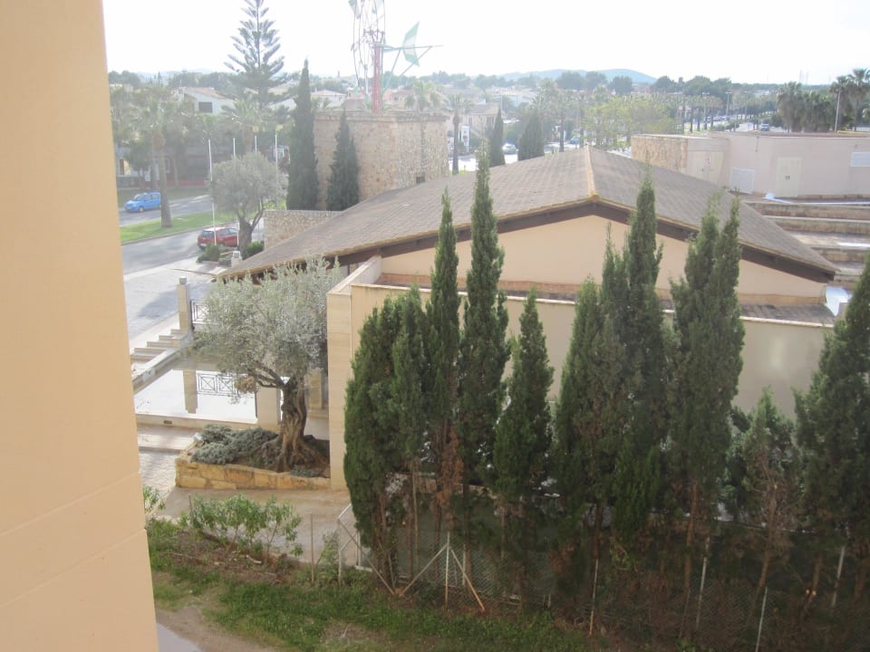 Blick vom Balkon nach links allsun App.-Hotel Orient Beach