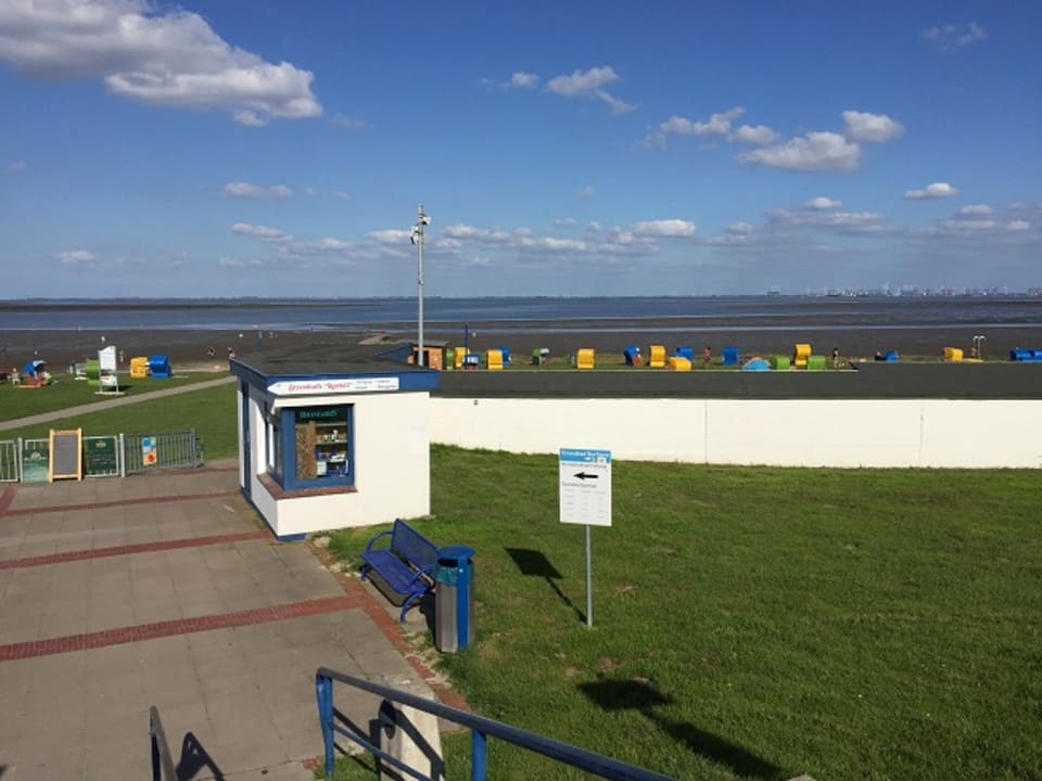 Strand Nordsee Ferienanlage Deichgraf Burhave