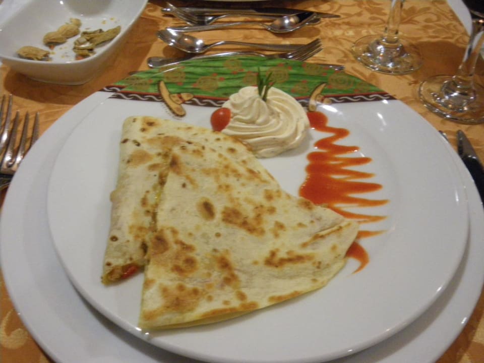 Vorspeise mexikanisch à la carte Hotel Delphin Diva
