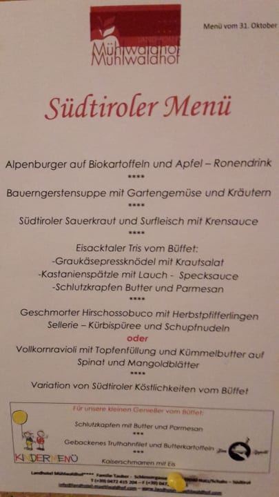 Gastro Das Mühlwald - Quality Time Family Resort