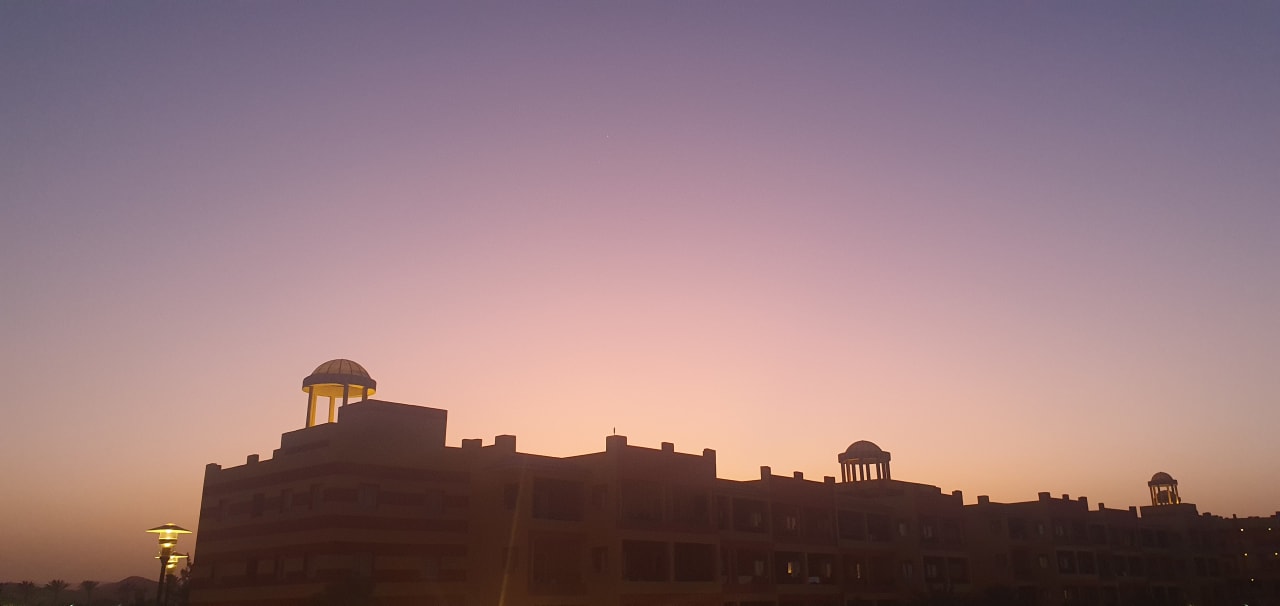 Ausblick Malikia Resort Abu Dabbab