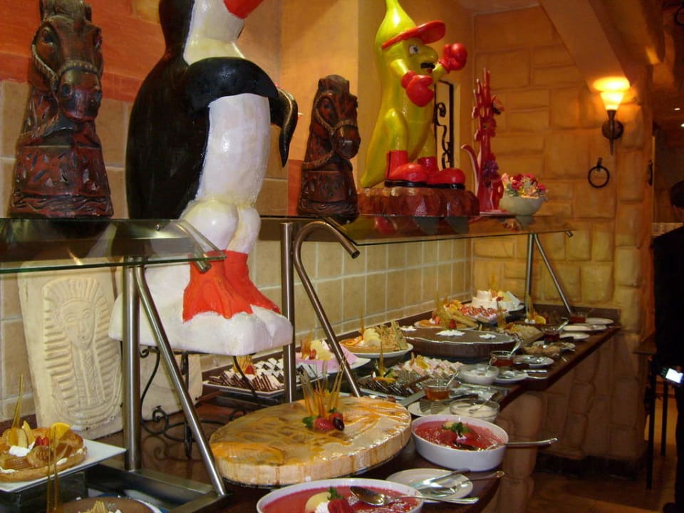 Dessertbuffet  Pickalbatros Alf Leila Wa Leila Resort - Neverland Hurghada