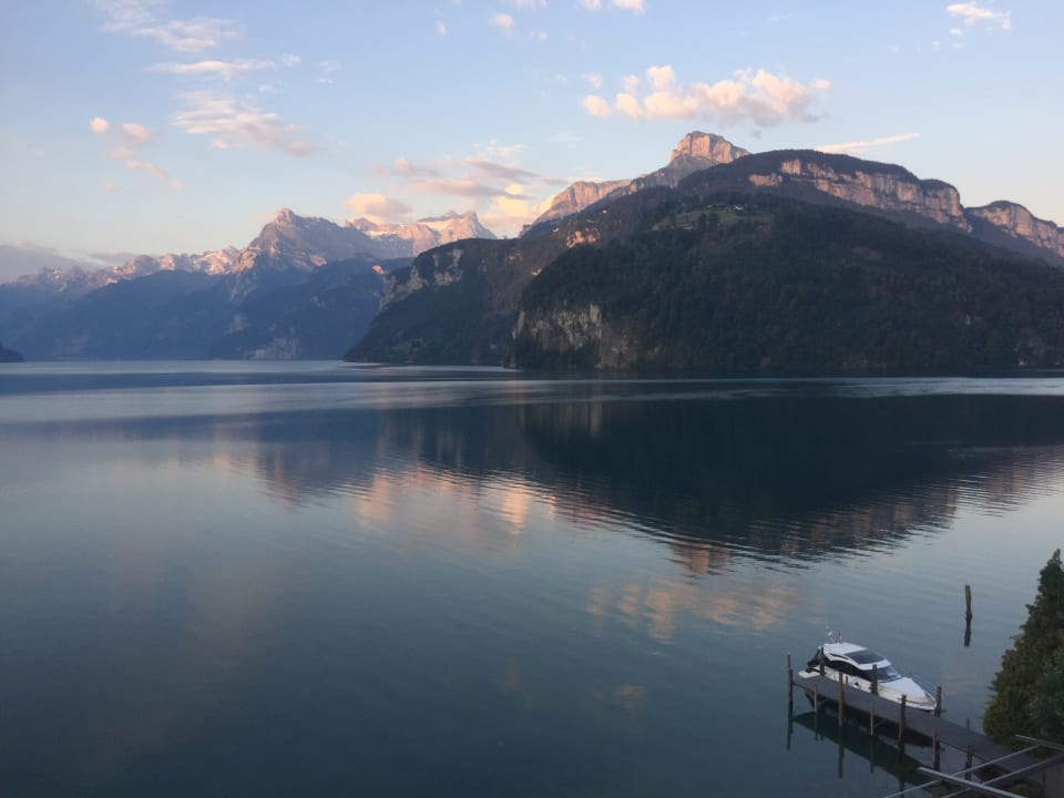Ausblick Seehotel Waldstätterhof Swiss Quality
