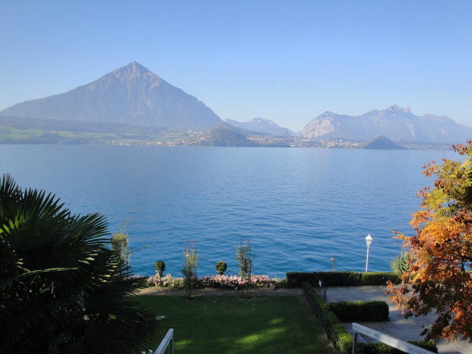 Aussicht vom Zimmerbalkon! Beatus Wellness- & Spa-Hotel