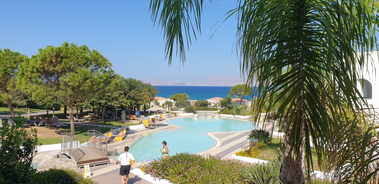 Ausblick Atlantica Marmari Palace