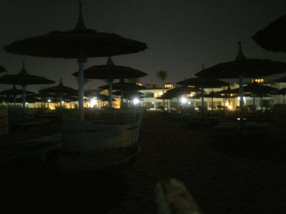 Strand bei Nacht Pickalbatros Dana Beach Resort - Hurghada