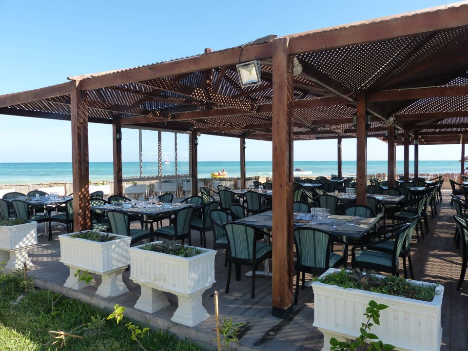Strandrestaurant für Spätaufsteherfrühstück und Mi ROBINSON DJERBA BAHIYA