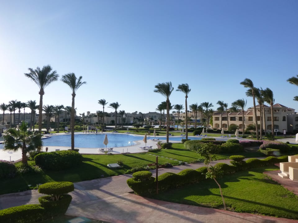 Blick aus unserem Zimmer Cleopatra Luxury Resort Makadi Bay