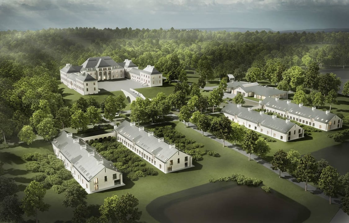 General view Zamek Biskupi Janów Podlaski Hotel