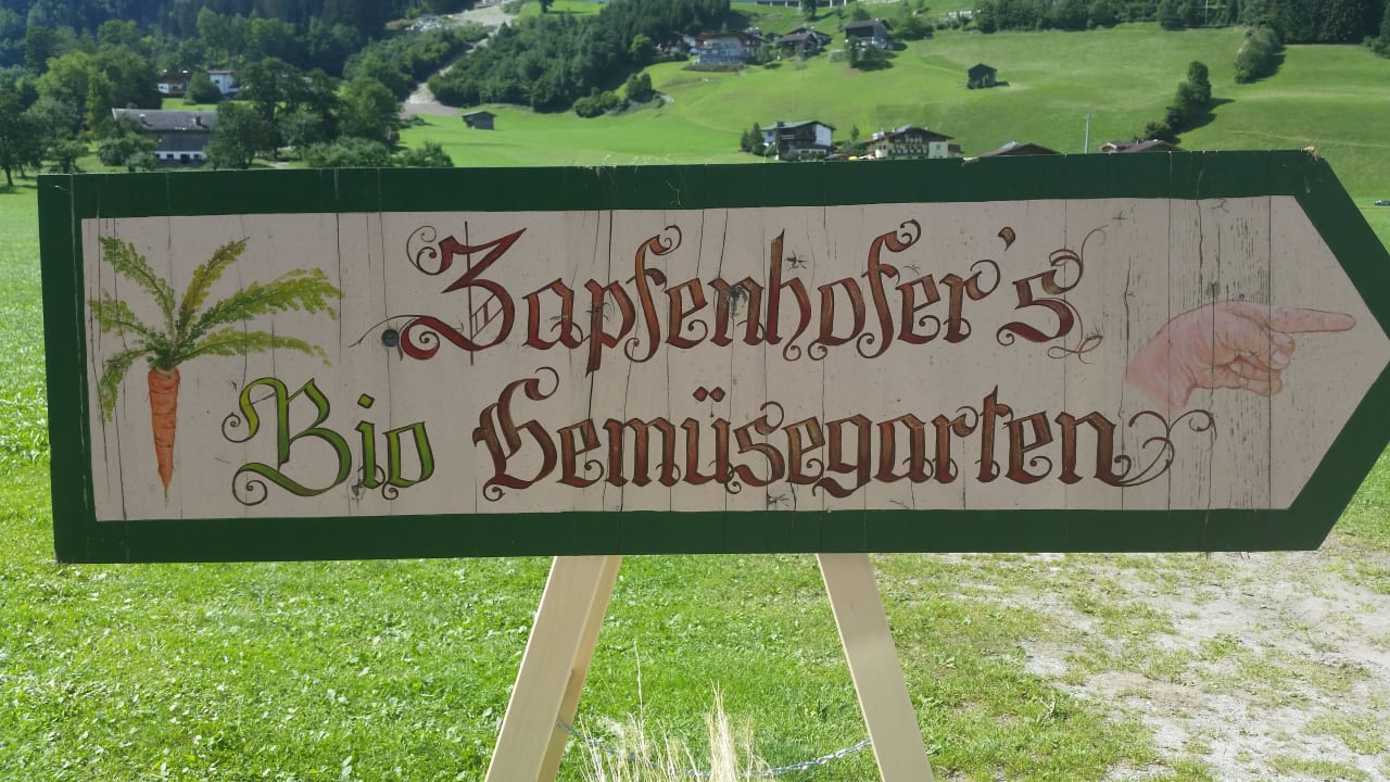 Eigener Gemüsegarten Landgut Zapfenhof
