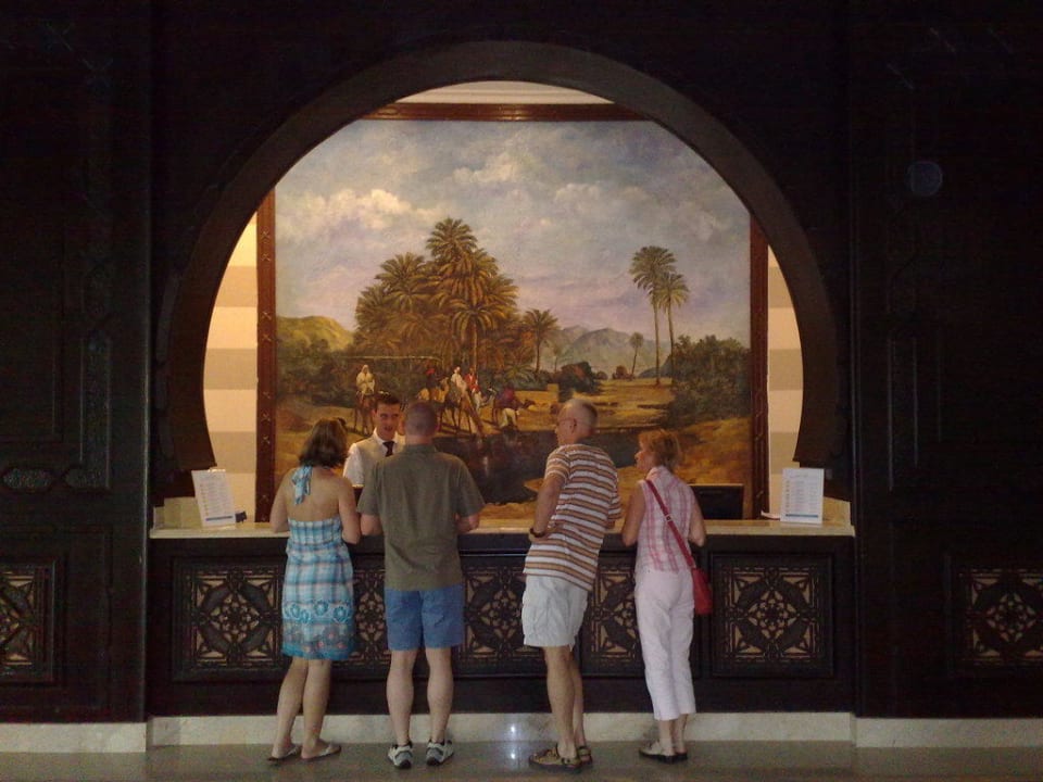 Die Rezeption Stella Beach Resort & Spa Makadi Bay