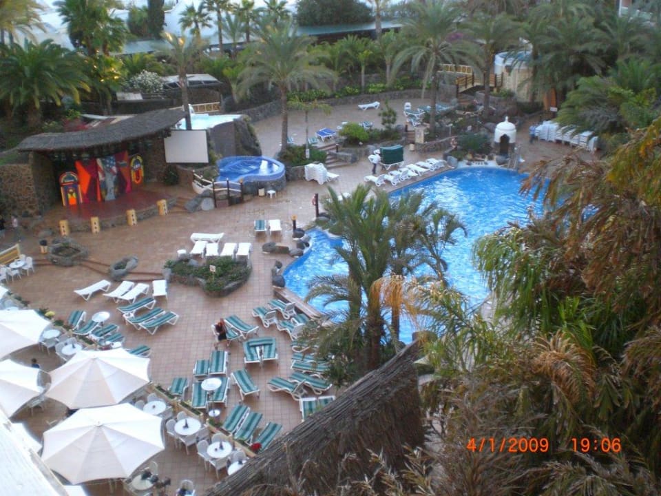 Blick vom Balkon Abora Buenaventura by Lopesan Hotels