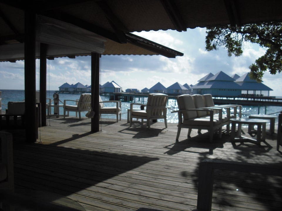 Ausblick auf Waterbungis Diamonds Thudufushi