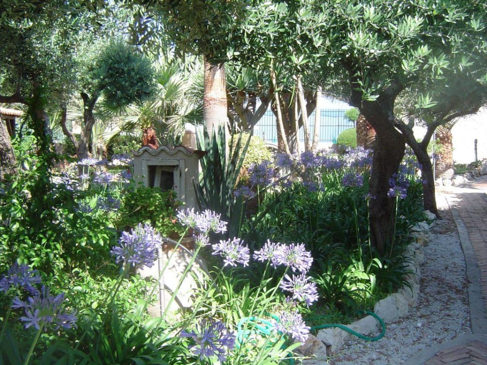 Garten des Hotels Le Roccette Mare Beach Hotel & Restaurant