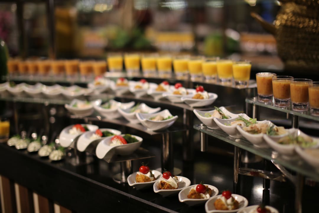 Selections of starters Hotel Botanik Platinum