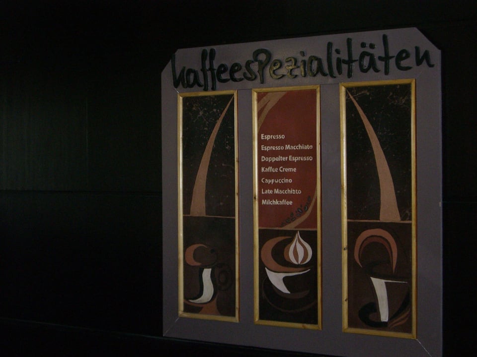 Kaffeespezialtäten  Cleopatra Luxury Resort Makadi Bay