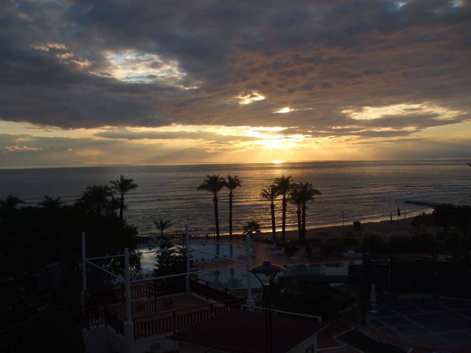 Ausblick von der Sonnenterrasse Pool, Garten, Strand PALOMA Perissia