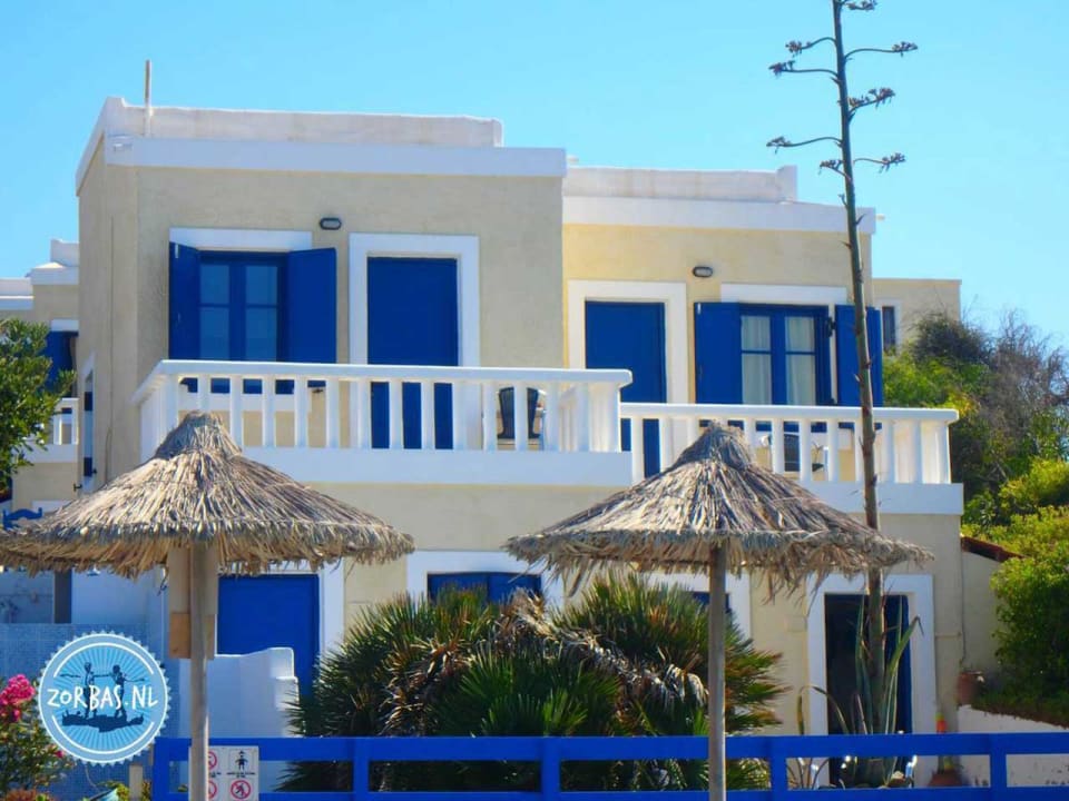 Außenansicht Apartments Zorbas Island