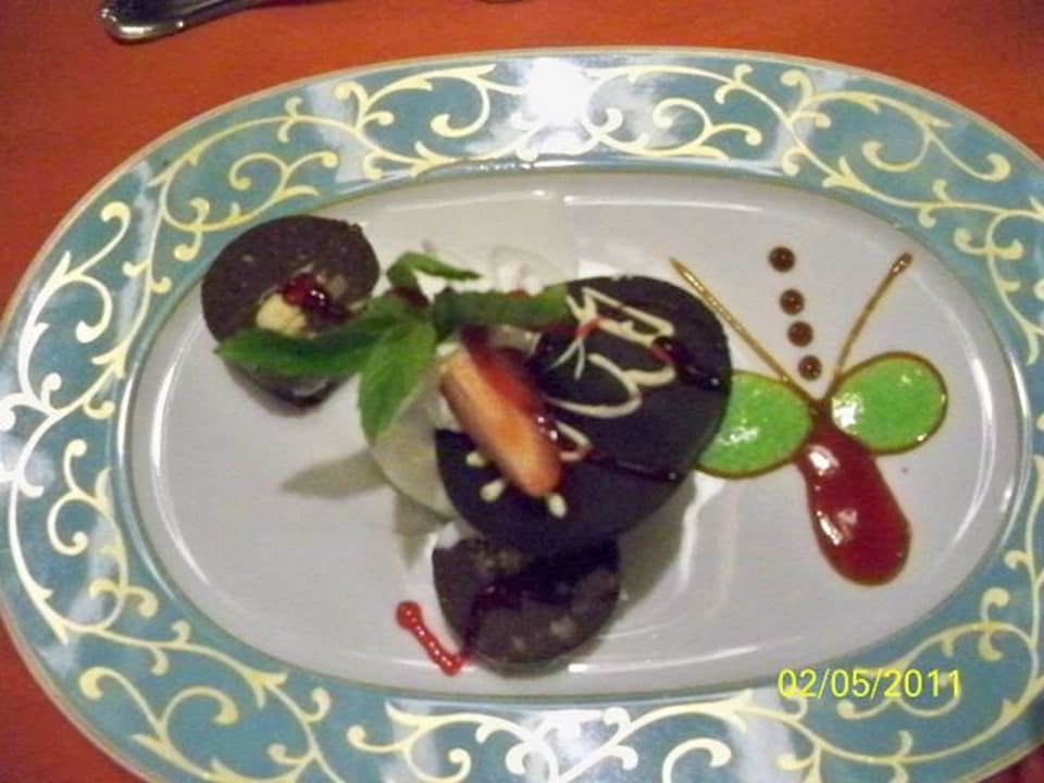 Leckeres Dessert Sunis Evren Beach Resort Hotel & Spa