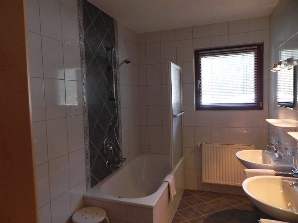 Badezimmer Hotel Garni Bergland