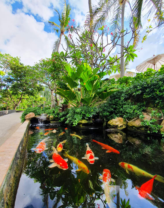 Gartenanlage Bali Mandira Beach Resort & Spa