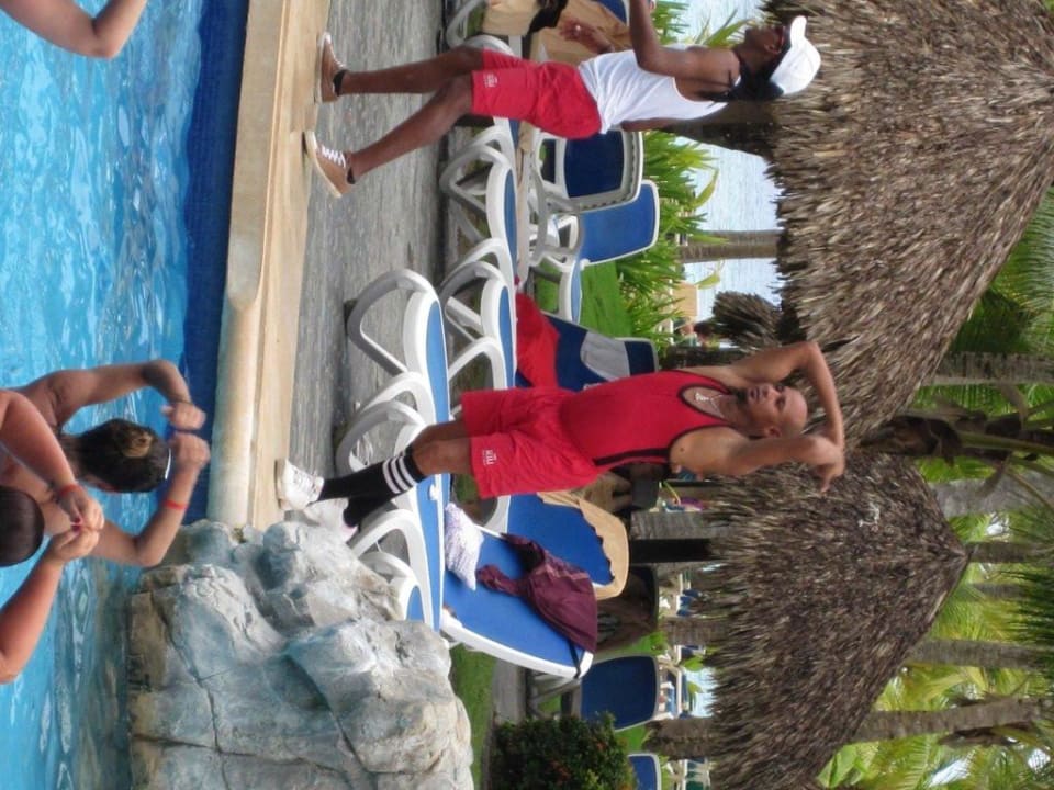 Wassergymnastik Hotel Riu Bambu