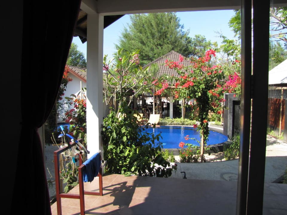 From room the pool of Danima Danima Resort