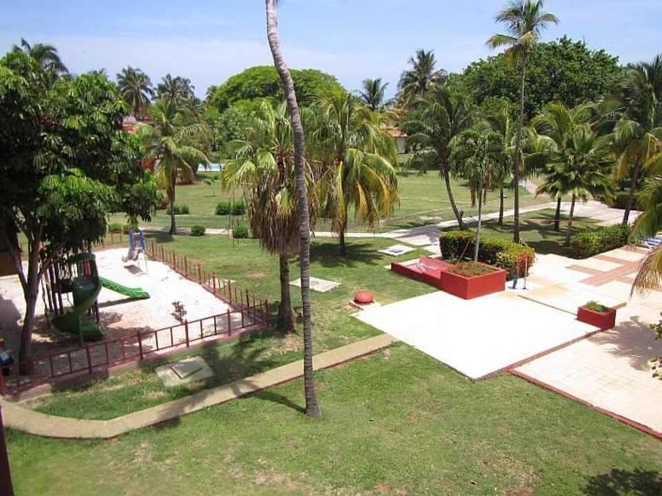Zimmerausblick auf dem Balkon Hotel Villa Cuba