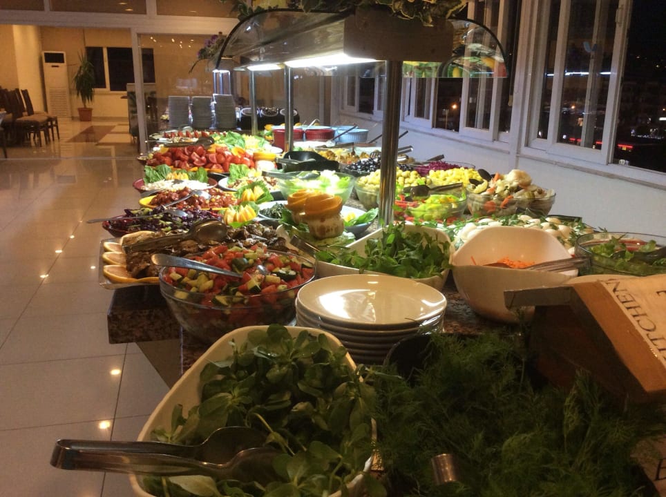 Die Salat, Gemüse & Special Buffet! Hotel Aslan City Kleopatra