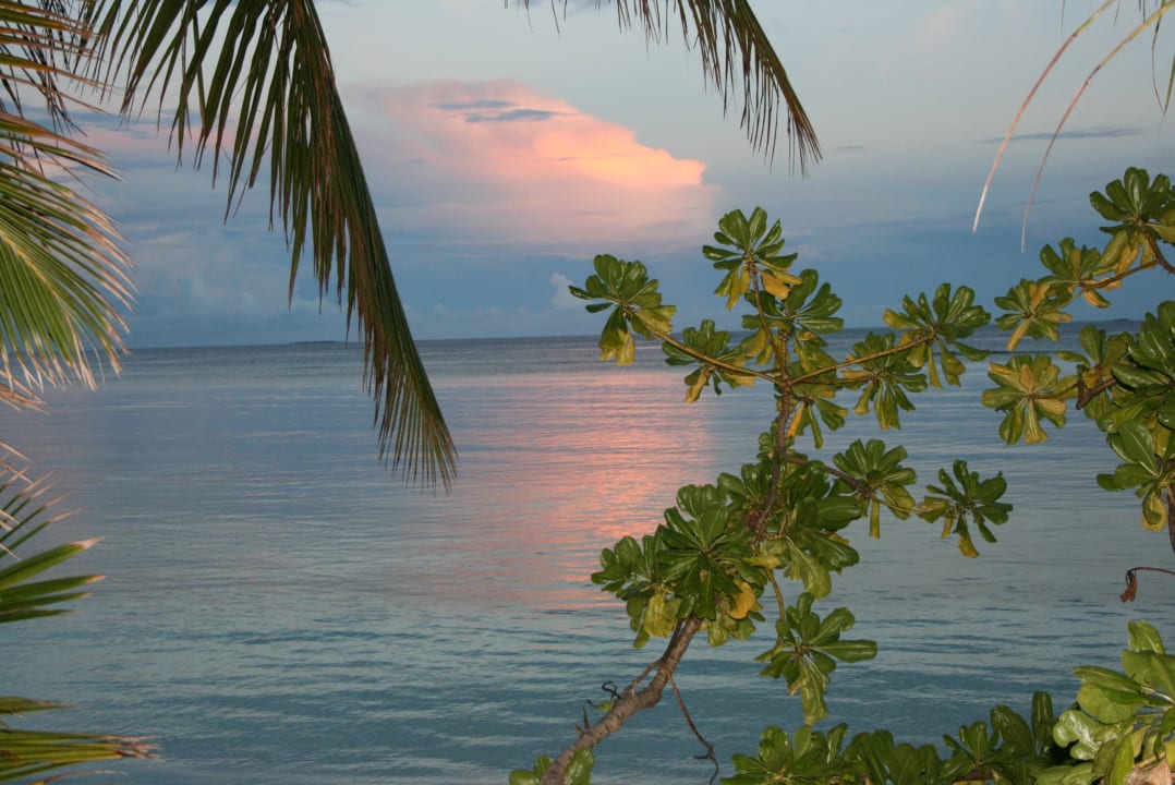 Am Morgen unserer Abreise Kuredu Island Resort & Spa