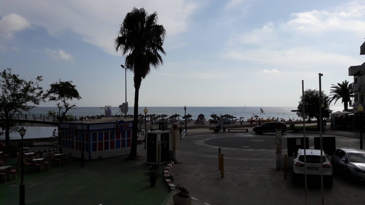 Ausblick vom Hotel- Ein-/Ausgang Hotel Playa Moreia
