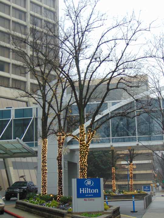 Außenansicht Hotel Hilton Atlanta