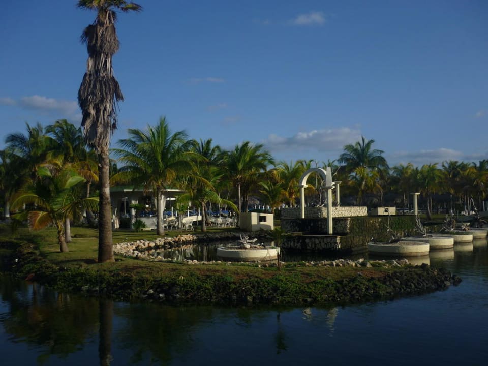Garten mit Lagunenteil Melia Las Antillas - Adults only