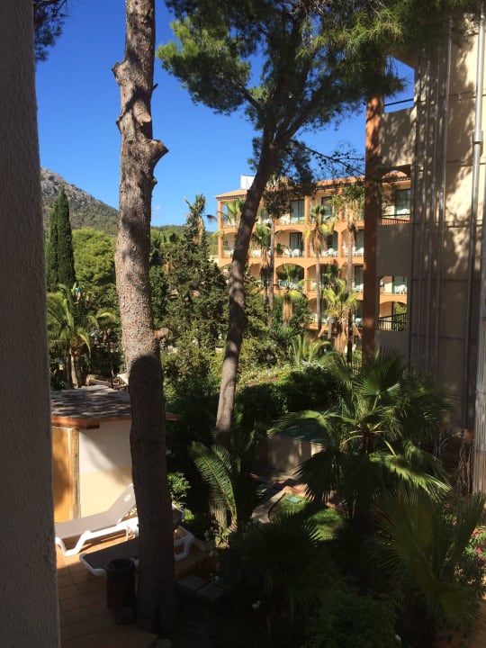 Blick vom Balkon Valentin Somni Hotel & Suites