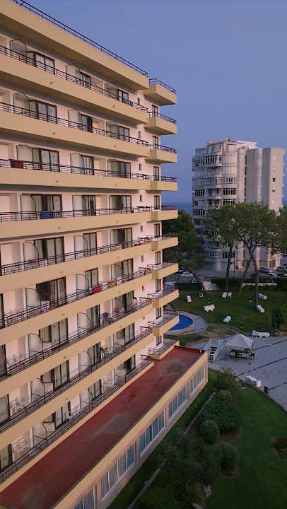 Von unserem Balkon aus BQ Belvedere Hotel