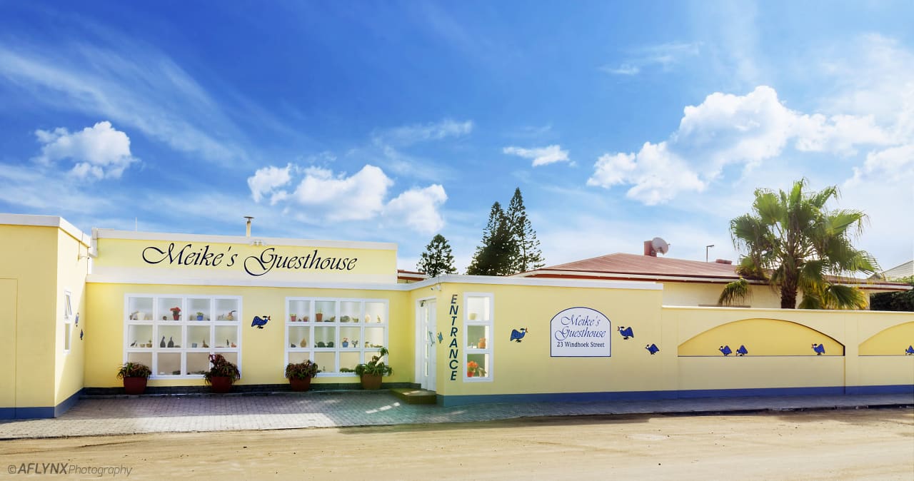 Außenansicht Meike's Guesthouse
