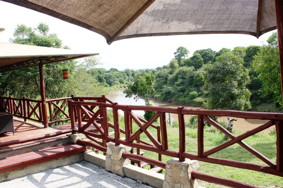 Blick vom Restaurant Ashnil Mara Camp