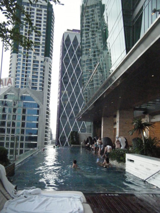 Der Pool ist sehr begehrt! Eastin Grand Hotel Sathorn