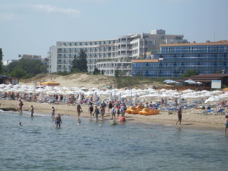 Vom Steg fotografiert Sentido Neptun Beach