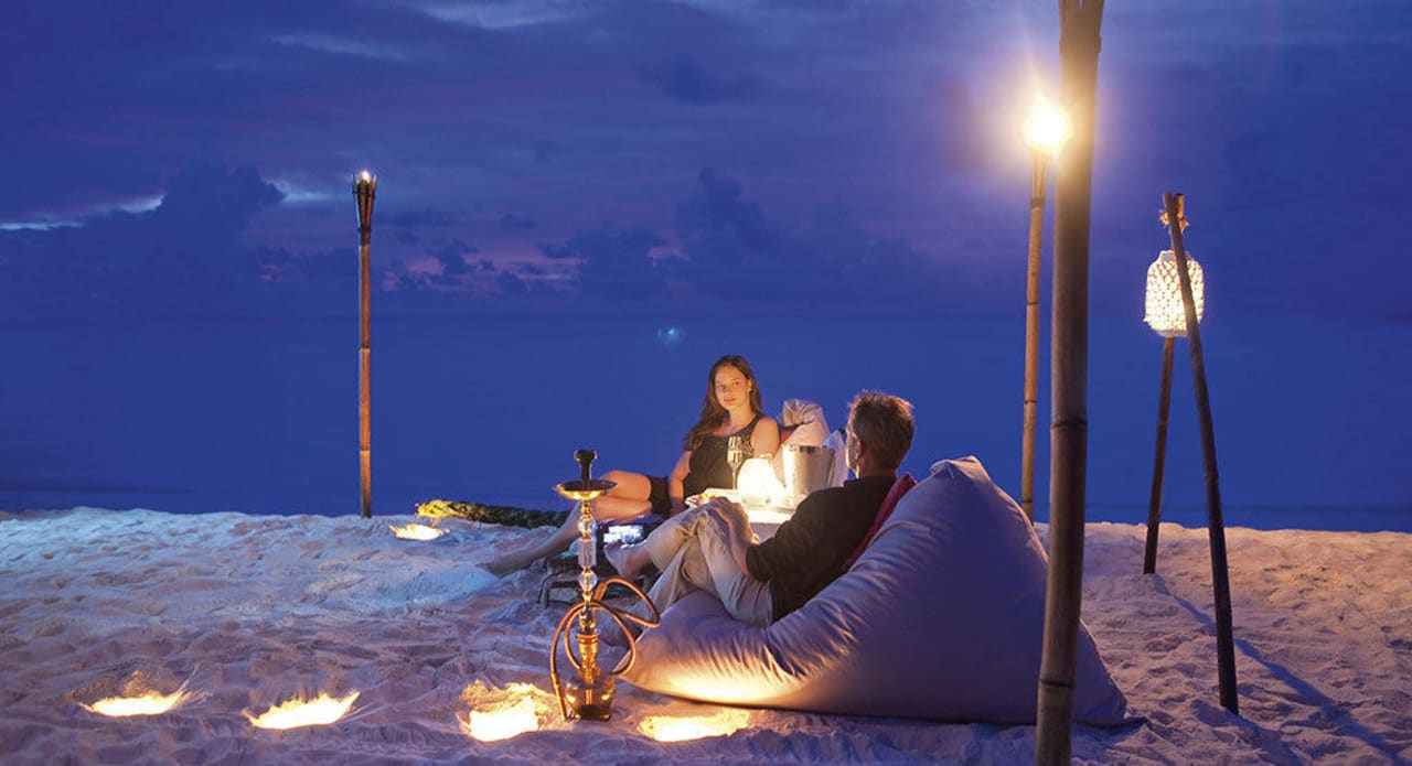 Beach view Constance Moofushi Maldives