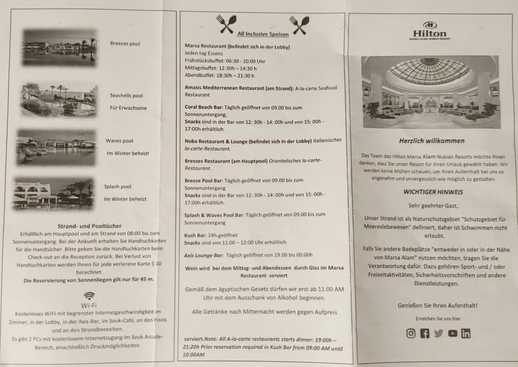 Sonstiges Hilton Marsa Alam Nubian Resort