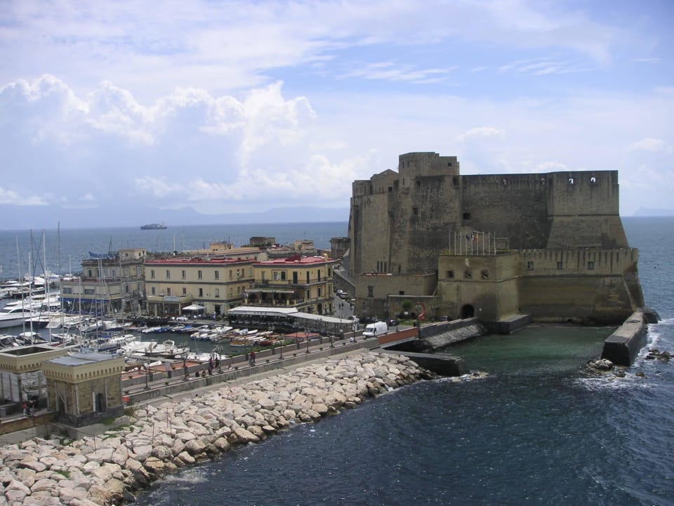 Blick vom Hotelbalkon Hotel Royal Continental