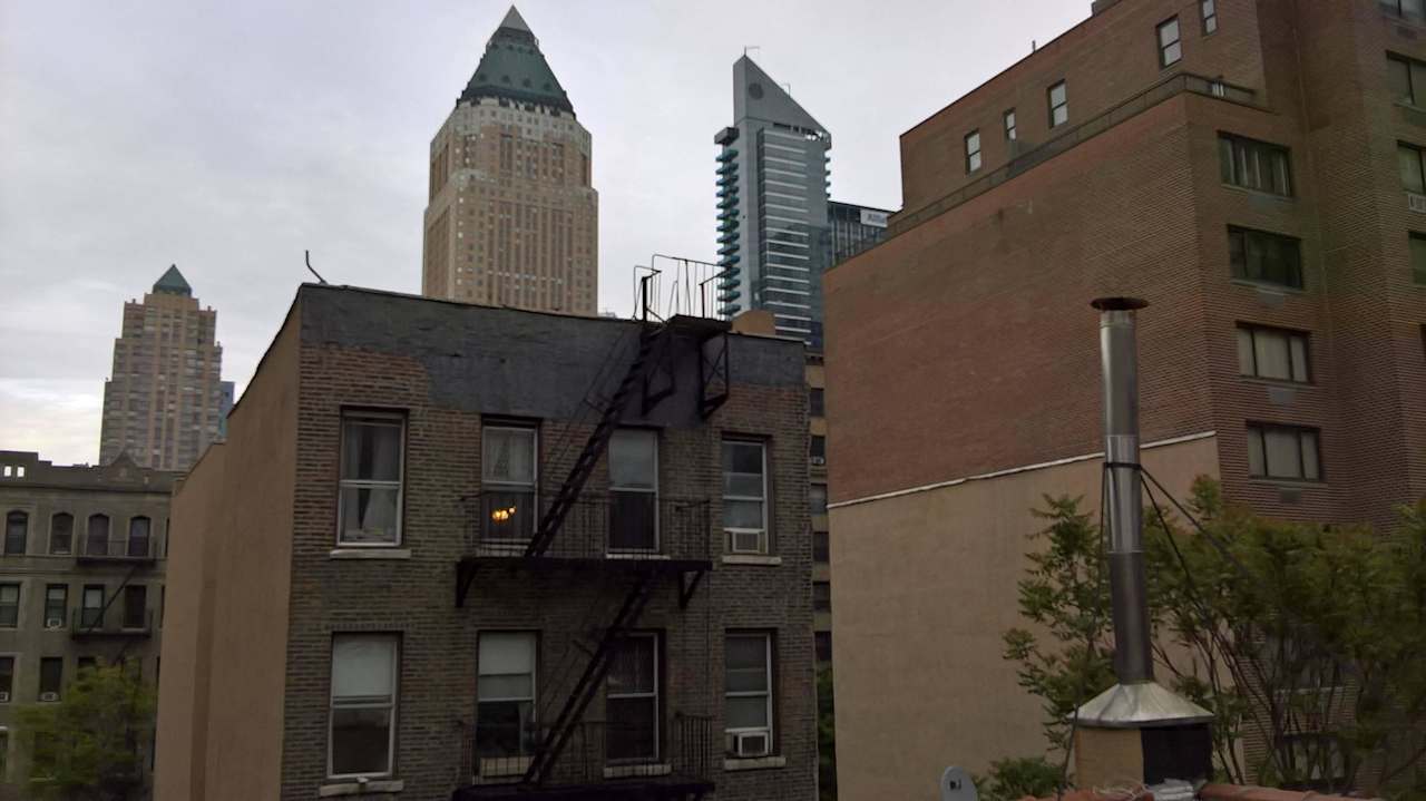 Blick aus Fenster Hotel Comfort Inn Times Square West