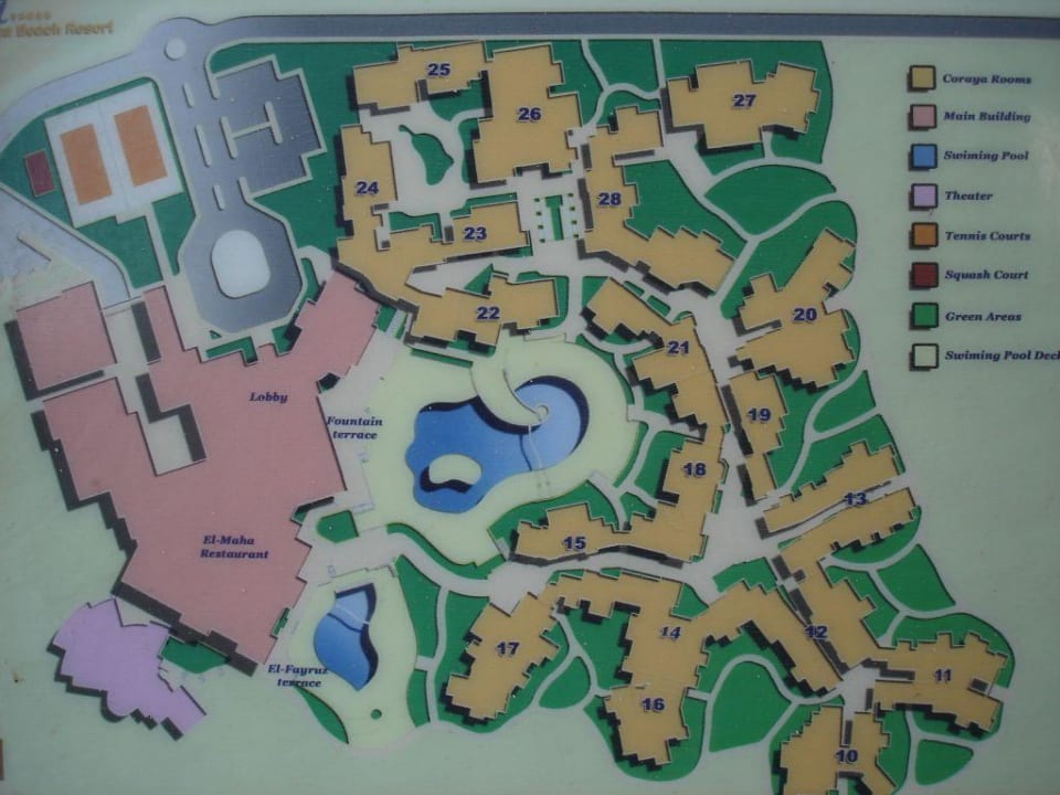 Lageplan Steigenberger Coraya Beach - Adults only