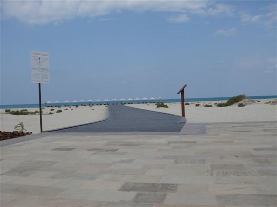 Weg zum Strand Park Hyatt Abu Dhabi Hotel and Villas