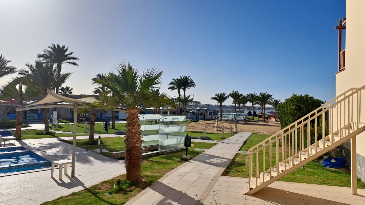 Gartenanlage Cleopatra Luxury Resort Makadi Bay