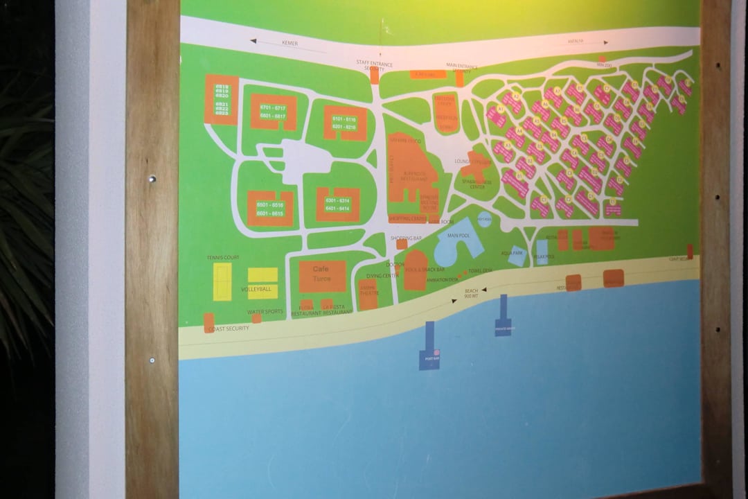 Riesige Anlage Crystal Flora Beach Resort