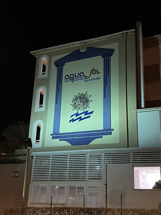 Außenansicht Aparthotel Aquasol