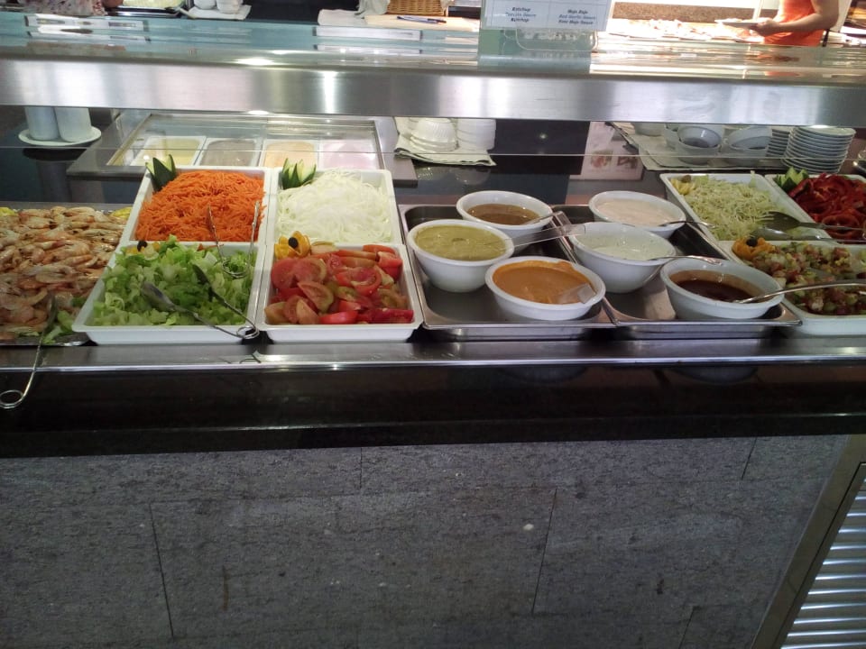 Salate und Sossen Servatur Alameda de Jandía